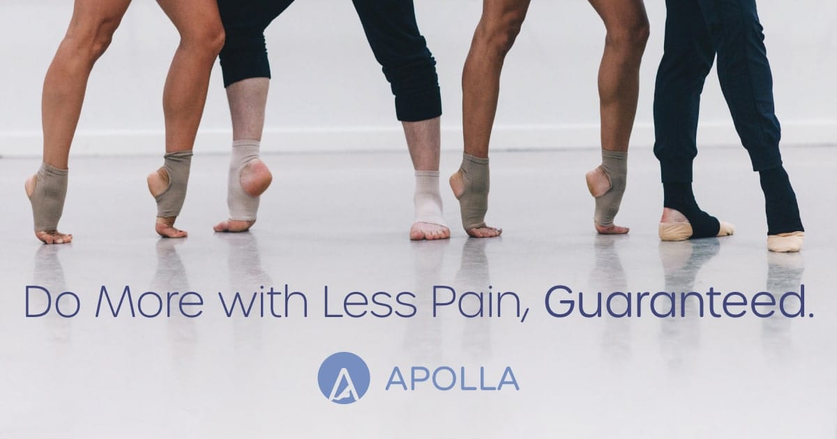 Screenshot of Apolla Performance | APMA-Accepted Compression Socks & Dance Footwear