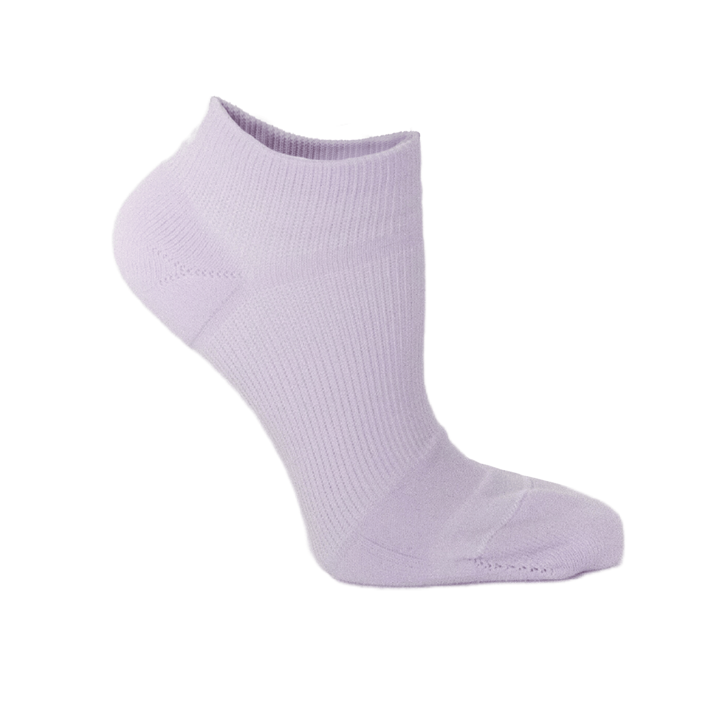 AMP Shock no show grip dance socks in lilac