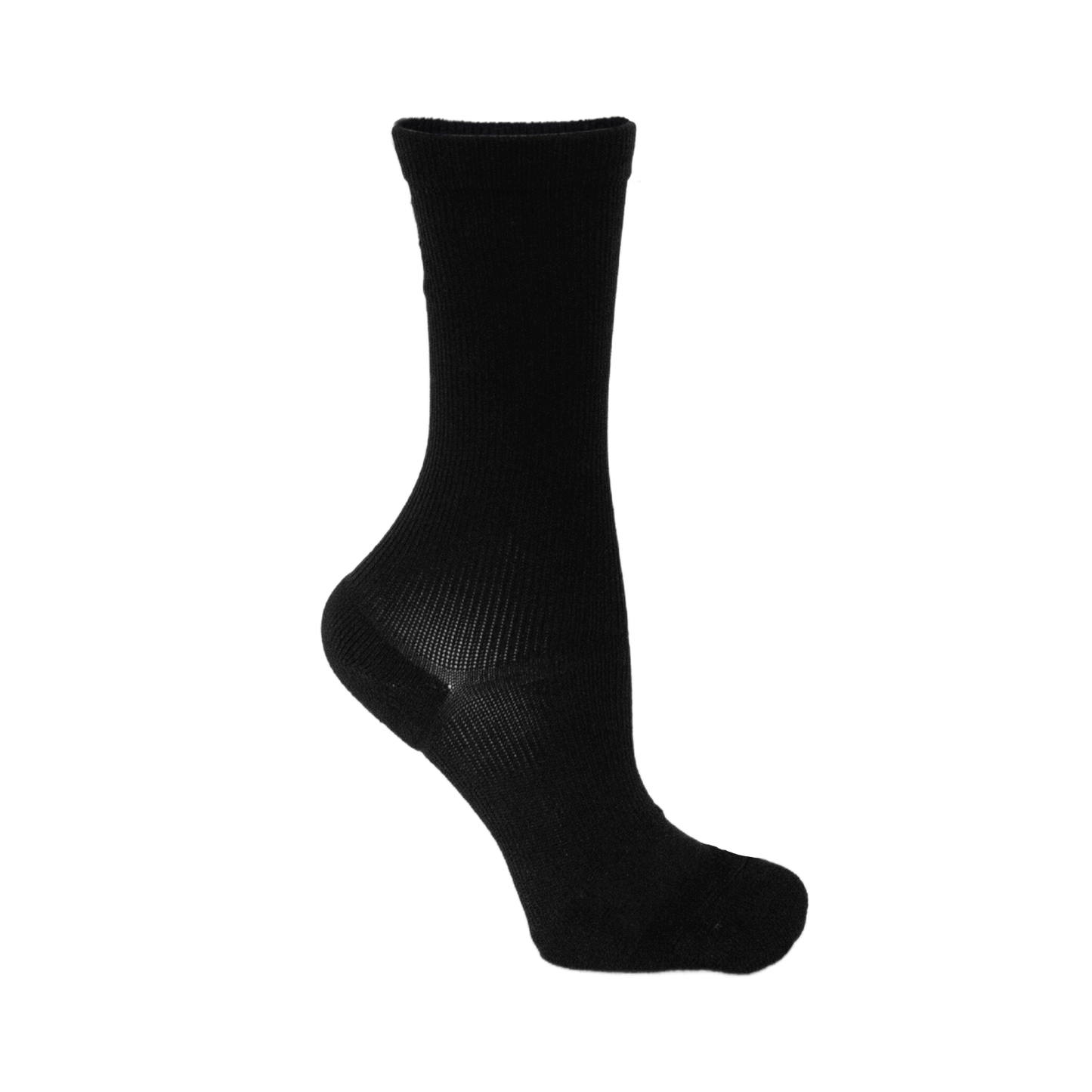 Infinite mid calf best compression socks for travel in black