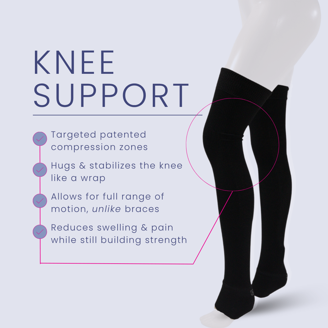 Knee support compression socks, 9_341d7b02-9c26-4e6e-b03c-95aa5a6dafd1