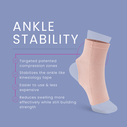 Ankle stability product - compression sock carousel image