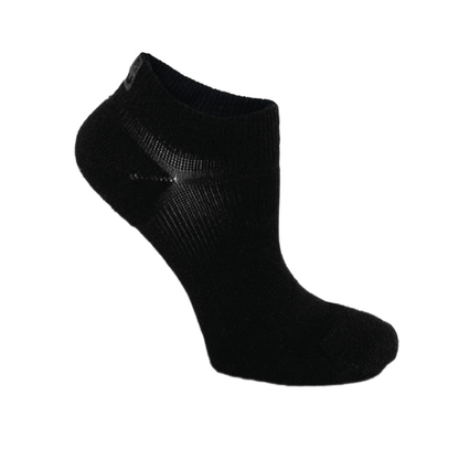 AMP no show compression socks black