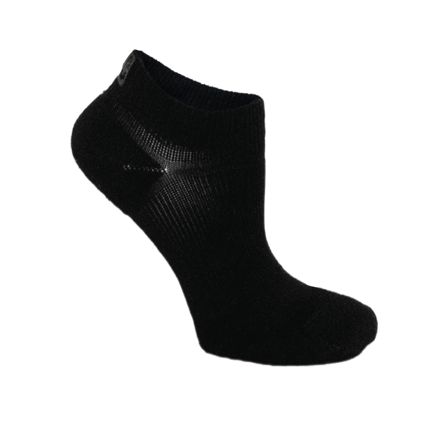 Black no show Pilates support socks