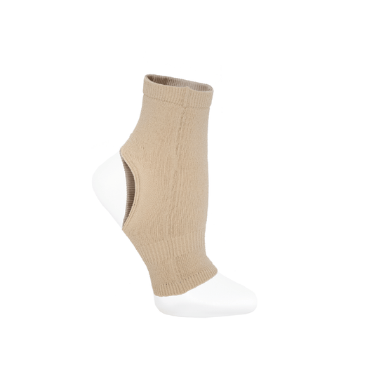 Joule ballerina shoes with arch support and ankle support in Nude color