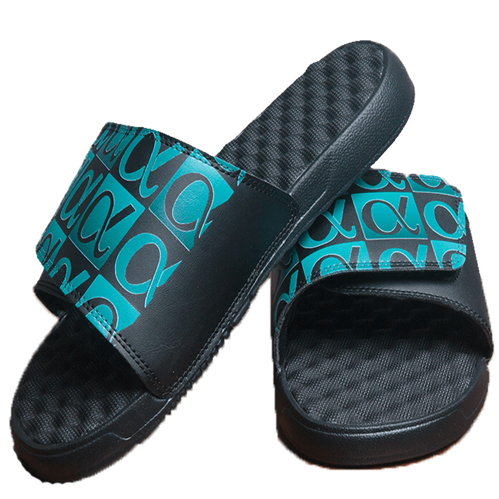 Apolla Slides in black - Apolla Performance Wear